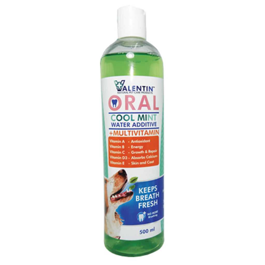 Oral Cool Mint Water Additive + Multivitamin 500ml