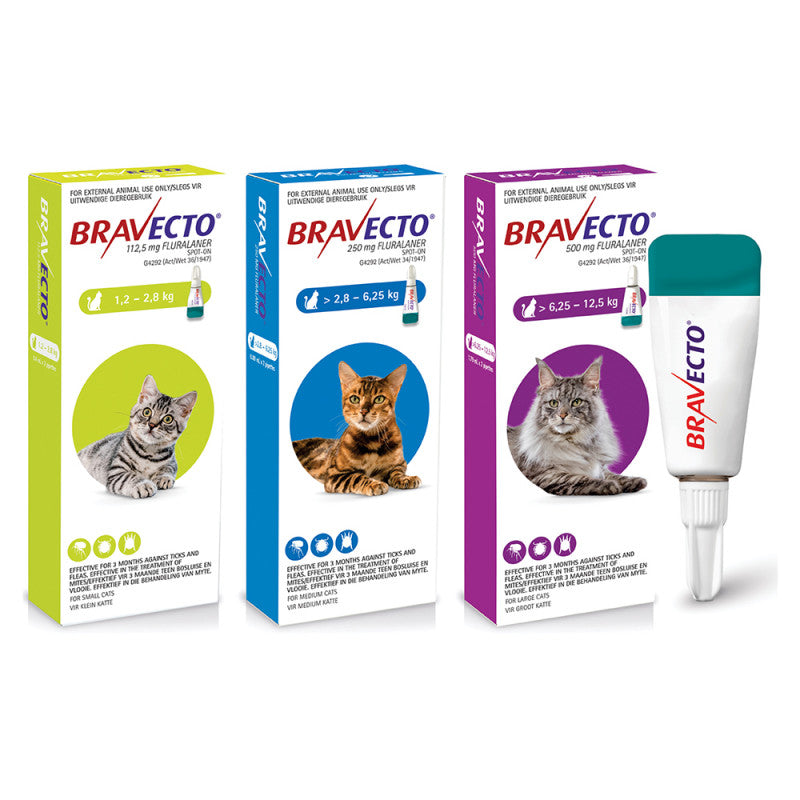 Bravecto for cats Topical Solution (Pour On)